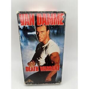 Death Warrant VHS Action Jean-Claude Van Damme MGM/UA Home Video